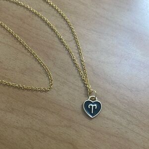 Aries astrology necklace